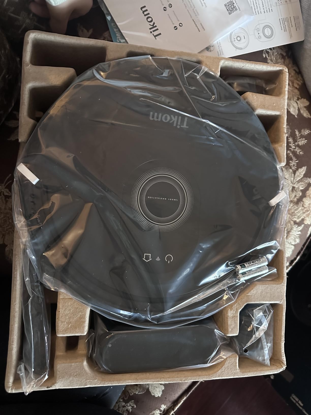 Tikom robot vacuum customer review photo