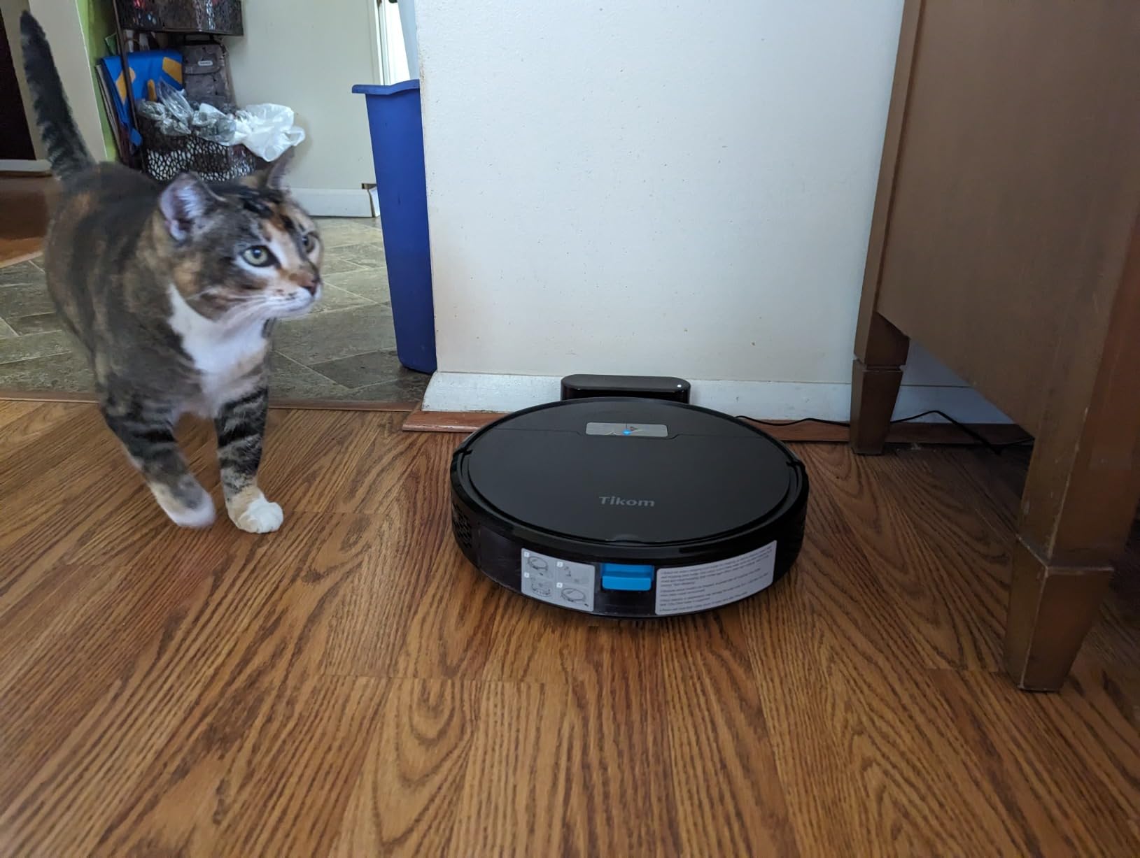 Tikom G8000 Max robot vacuum customer photo